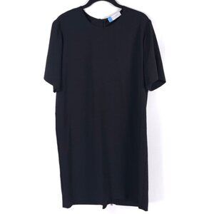 EVERLANE Japanese GoWeave Full Back Zip‎ SS Shift Dress TRIACETATE Size 2
